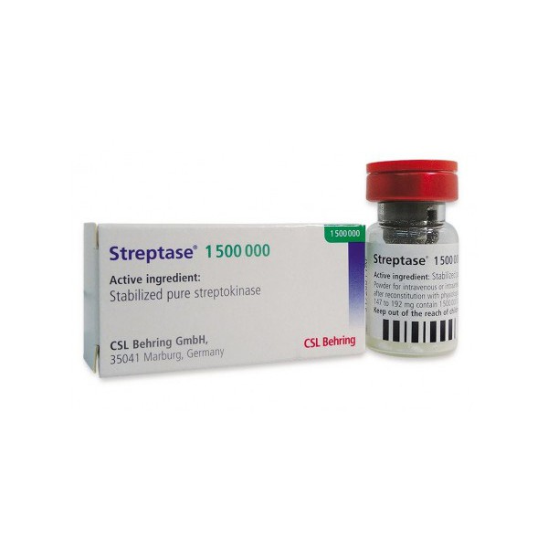 Стрептокиназа Streptase (Стрептаза 1500000 I.E.) 1 флакон